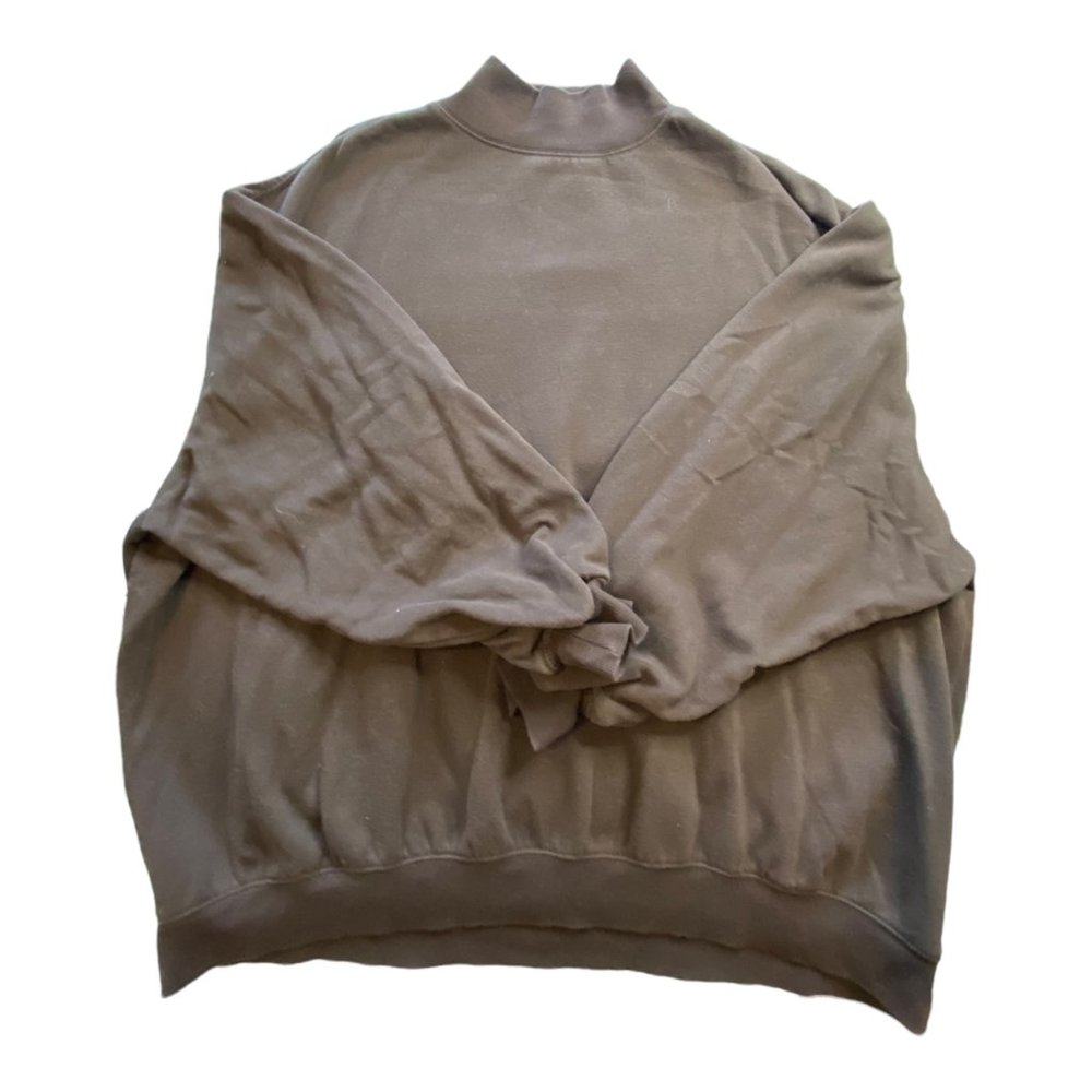 🐕 Oversized Turtleneck Sweatshirt | Brown | Size M 🐕